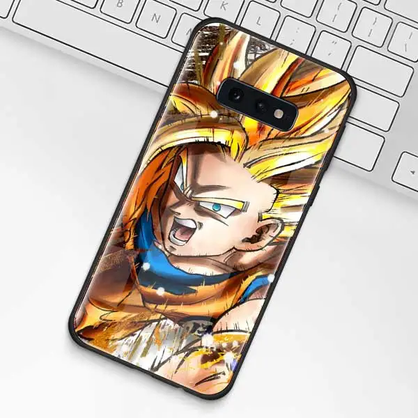 013 Чехол из закаленного стекла Dragon Ball для samsung Galaxy S10 S10e S9 S8 S10 Plus Note 9 A50 A30 - Цвет: 013