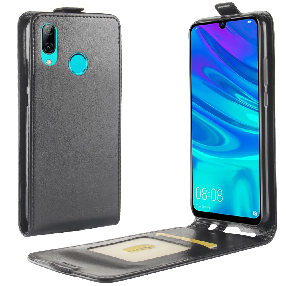 Чехол для телефона Huawei Y7 Prime 2019 откидная задняя крышка из искусственной кожи Y7prime