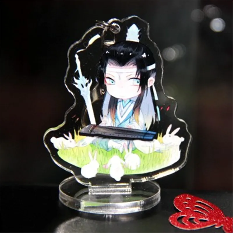 Аниме гроссмейстер демонических выращивания Wei wuxian Lan Wangji BL стенд брелок Хэллоуин