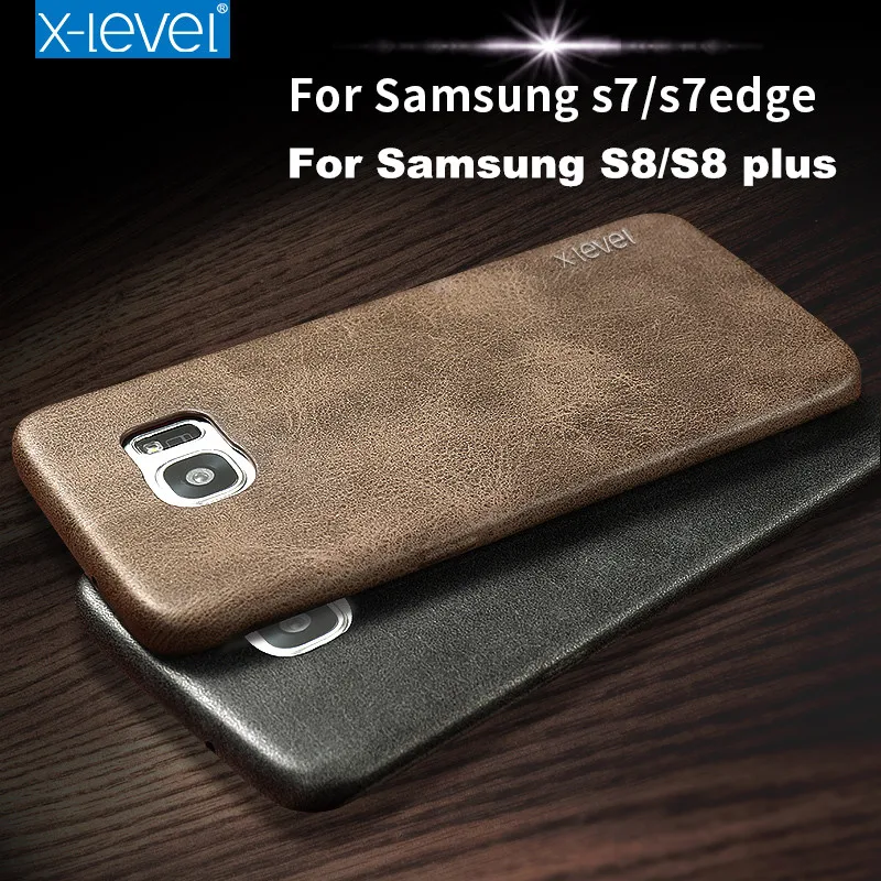 X Level Высококачественный винтажный Чехол для телефона Samsung Galaxy S8 plus роскошный