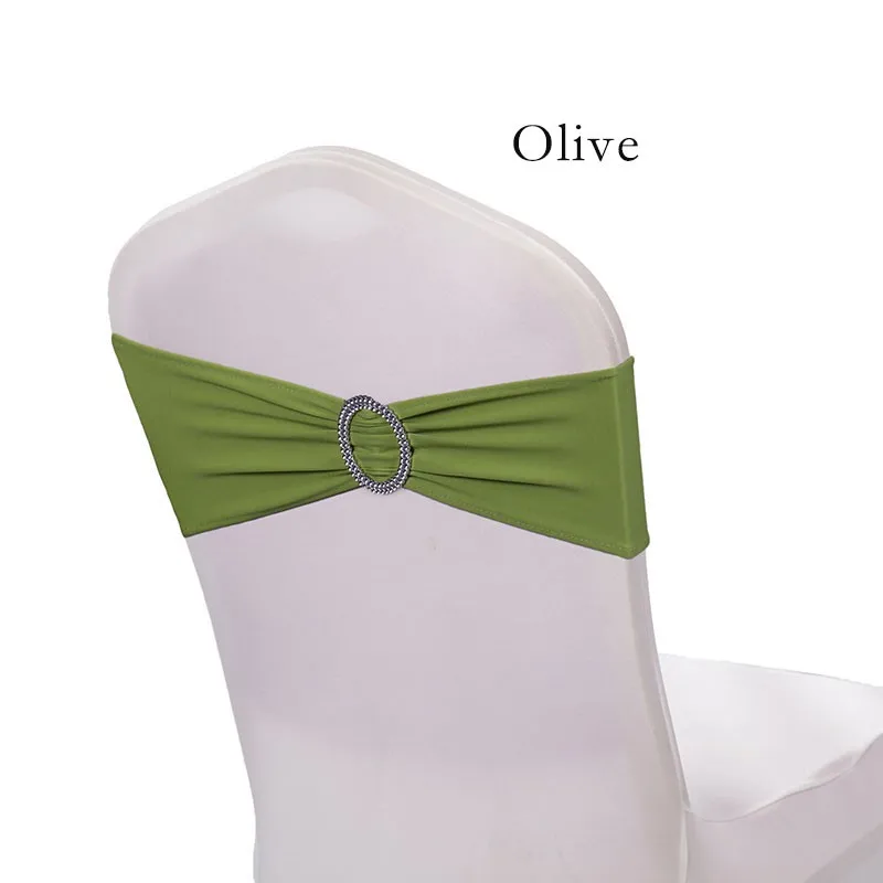 100 шт. декоративные ленты из спандекса и лайкры для стула|chair decorations for weddings|chairs