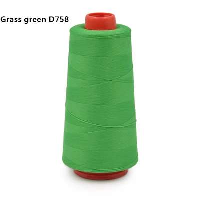 Grass green 10 шт. стрейч швейная нить нейлоновая пагода линия стрейч ткань трикотажное нижнее белье замок линия посвященная 100D/2 - Цвет: Grass green