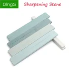 Точильный камень для ножей, зернистость 80-1200, 1 шт., Зеленый силиконовый карбидный масляный камень, тонкая полировка, шлифовка, керамика, нефрит, металл