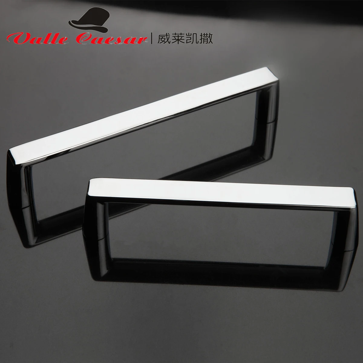 Ручка сплава цинка современный минималистский прямоугольный рисунок цвет