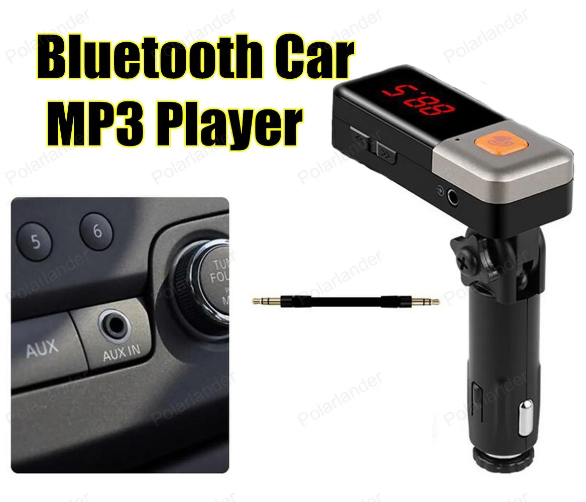 Универсальный беспроводной передатчик bluetoothfm Hands free CarMP3 плеер комплект Лидер