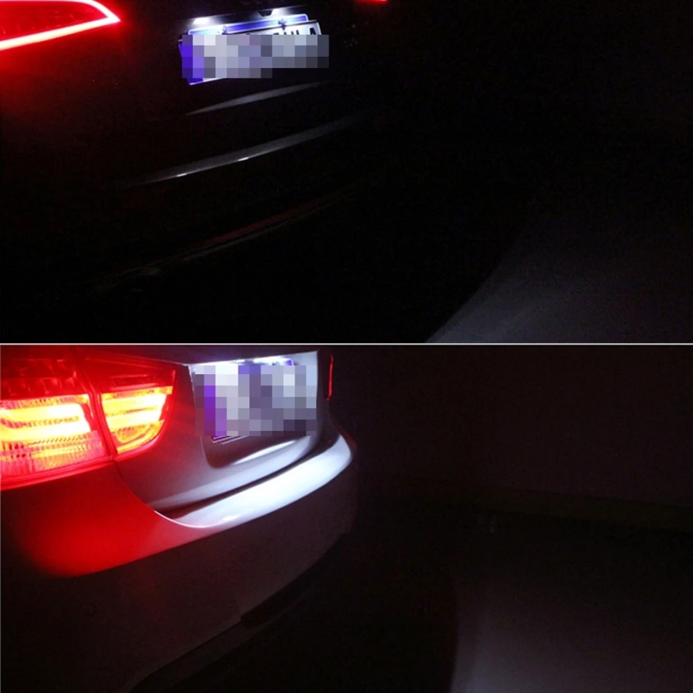 Для Toyota Corolla Номерные знаки для мотоциклов Light 2 Вт 120lm из предметов 18 SMD 3528 LED свет