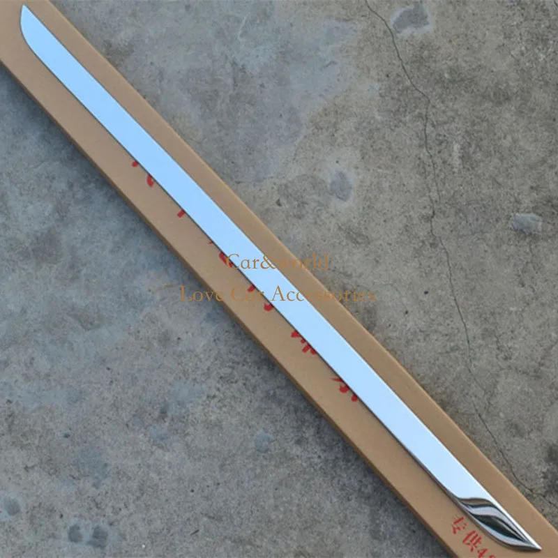 

For Hyundai Ix35 2011 2013 2014 2015 Rear Trunk Back Door Cover Tail Gate Trim Boot Garnish Moulding Car Styling Sticker