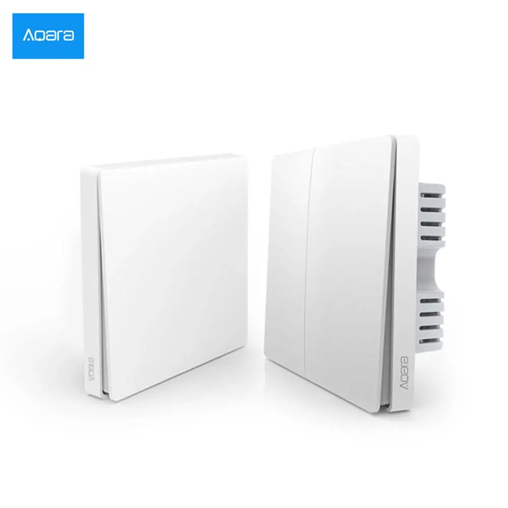 Умный домашний выключатель ZiGBee Aqara беспроводной настенный светильник управление