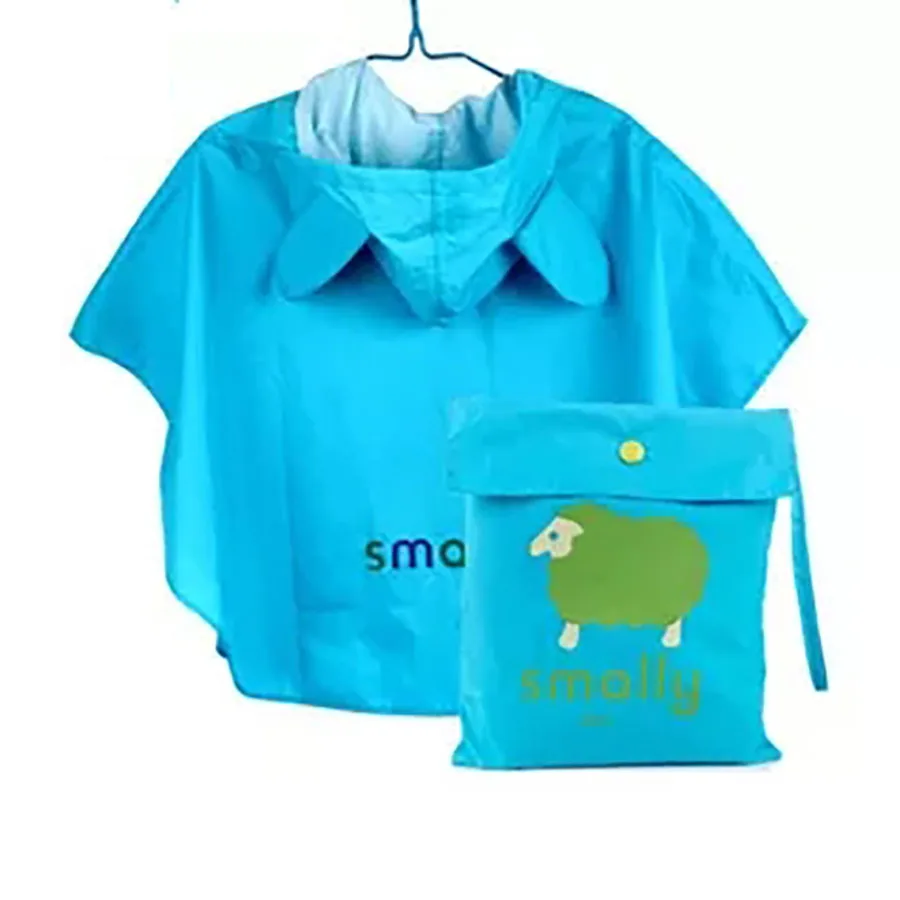 Непромокаемый плащ дождевик для мальчиков и девочек маленьких Шапка Плащ