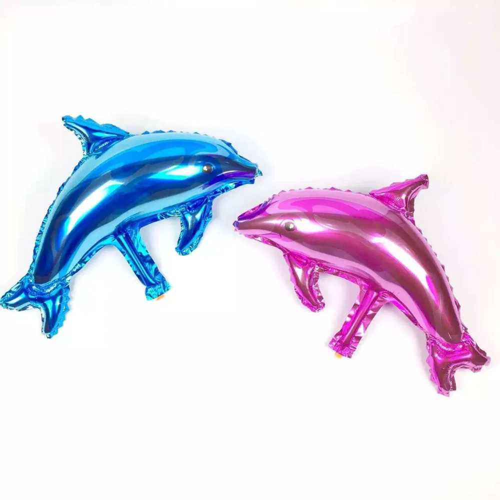 XXPWJ Бесплатная доставка Мини шар с изображением дельфина алюминиевый украшенный