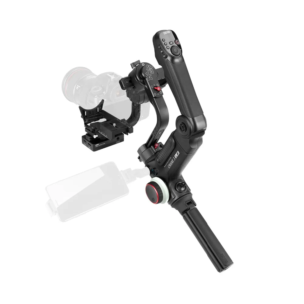 ZHIYUN Crane 3 лаборатории 3-х осевой ручной шарнирный стабилизатор для камеры GoPro Беспроводной Gimbal Камера DSLR Объективы для цифровой зеркальной камеры Canon Nikon D850 sony A9 Panasonic GH5 GH4