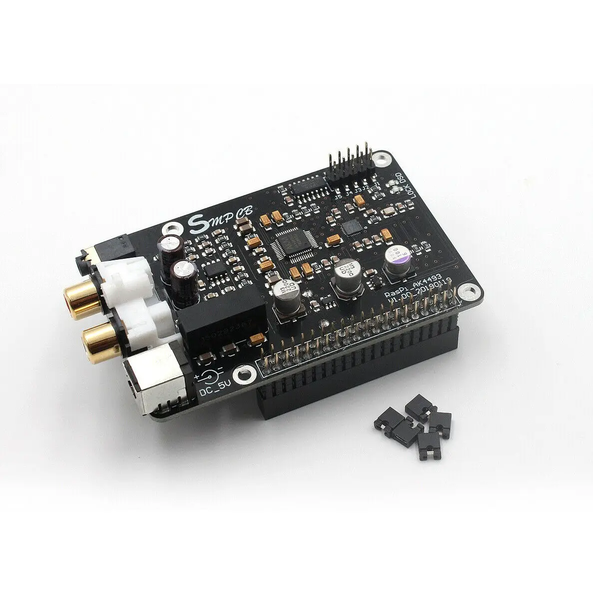 Nobsound Hi-Fi AK4493 ЦАП Декодер плата для Raspberry Pi цифровой плеер 32 бит/PCM384KHz/DSD128