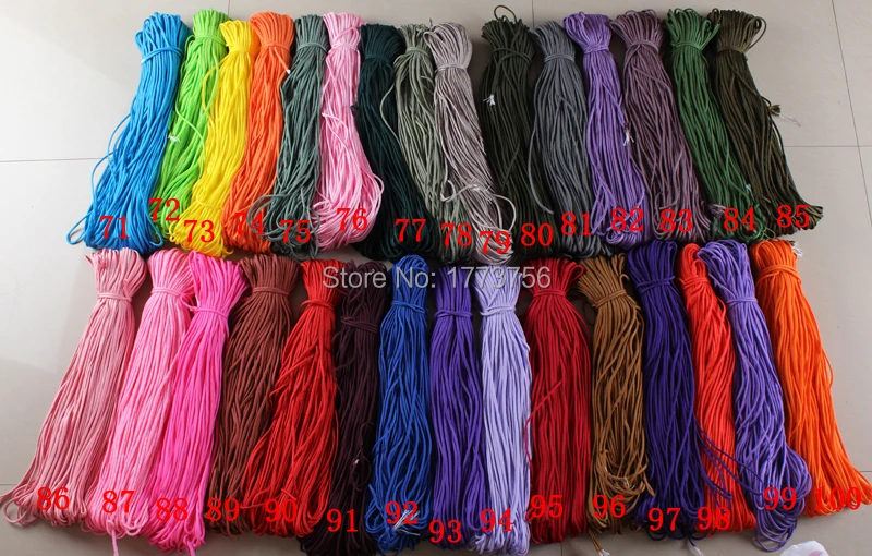 100FT 7-Strand Camouflage Parachute Cords For Survival Paracord Bracelets Camo | Спорт и развлечения