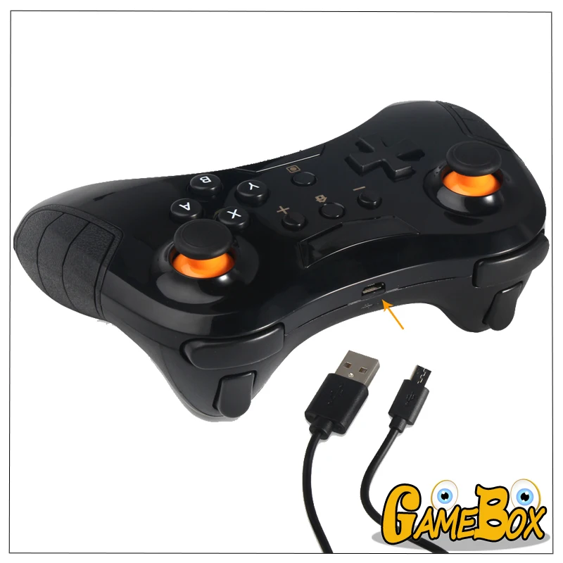 Беспроводной Bluetooth джойстик для NS Switch Pro соматосенсорный переключатель