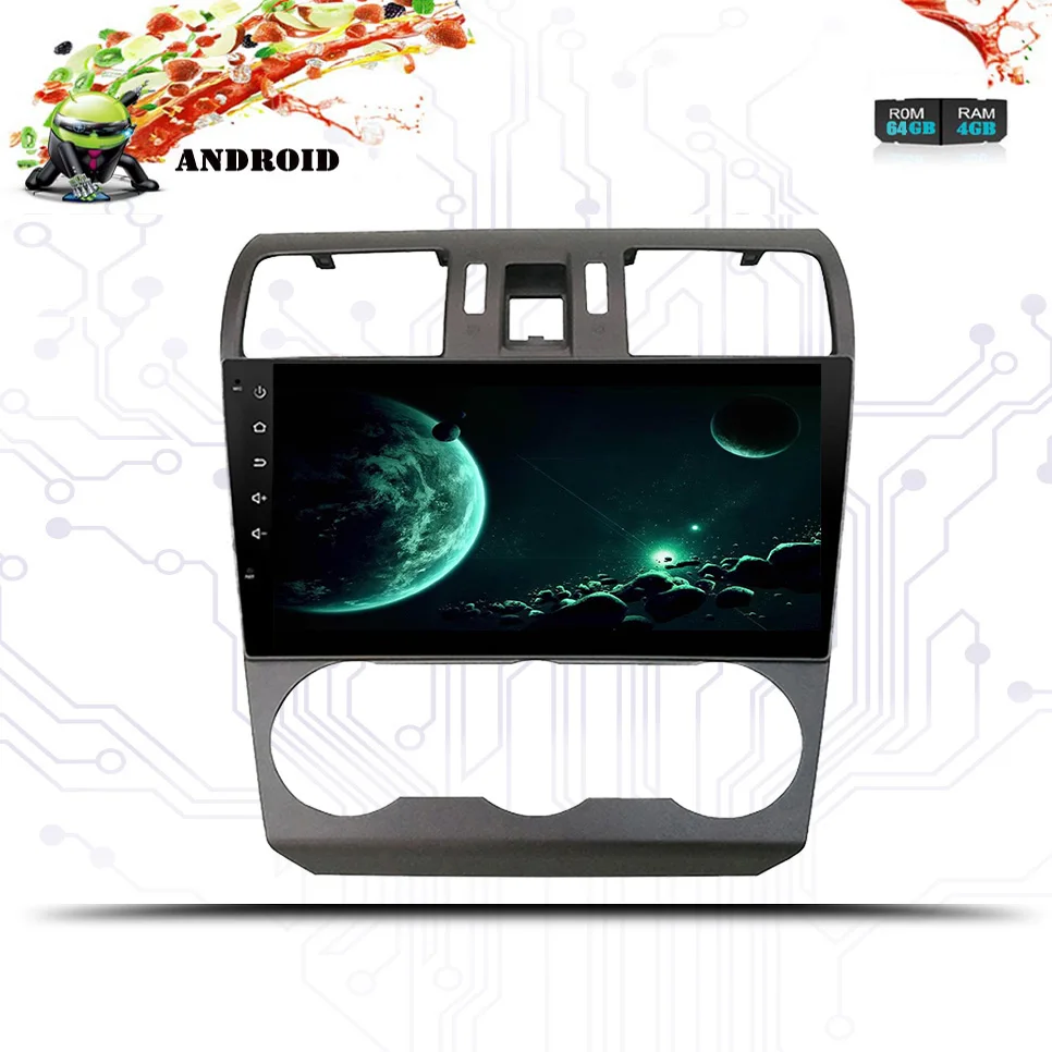 Android 10 0 Восьмиядерный 1024*600 автомобильный DVD GPS мультимедийный плеер