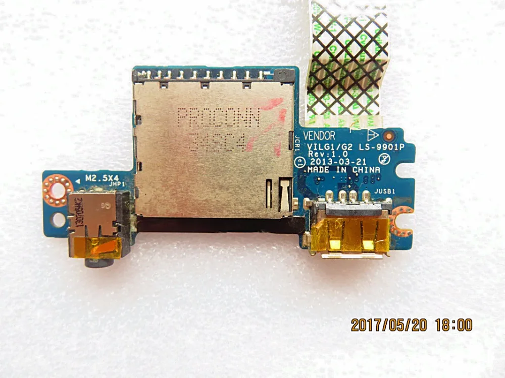 Новая Оригинальная usb аудиоплата для Lenovo G400S G405S G500 G500s G505 G505S G510S|usb audio|audio usbusb card audio