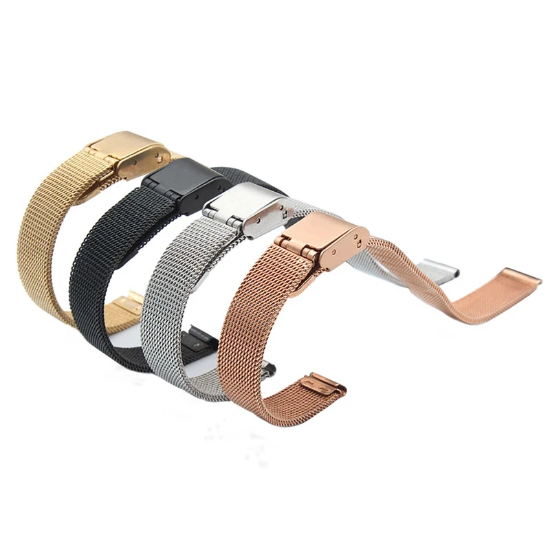 Сменный ремешок из нержавеющей стали для Huawei B2 B3 Talkband черный золотой серебристый