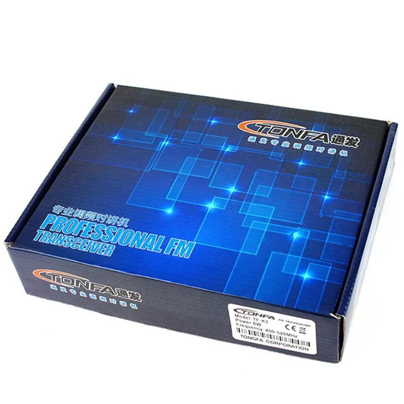 

2pcs NEW TONFA TF-K3 5W UHF 400-520MHz 16CH VOX SCAN Monitor CTCSS/DCS Ham Radio Walkie Talkie Hf Transceiver+Headset