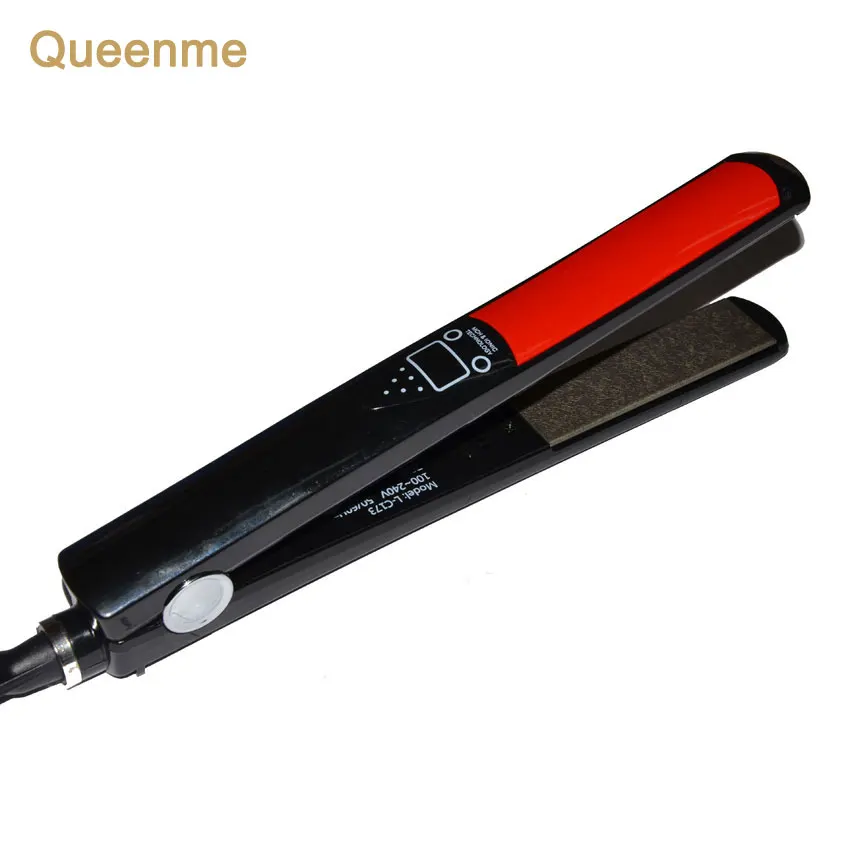 Queenme 30s быстрый выпрямитель для волос с ЖК-дисплеем Цифровой антистатический