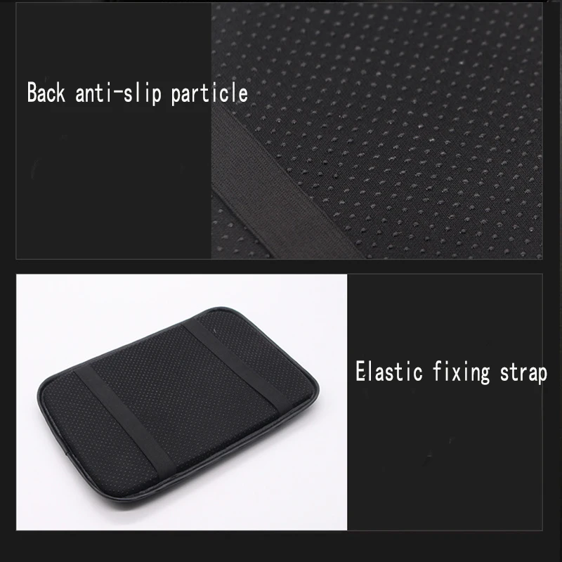 Кожаный нескользящий подлокотник ST с эмблемой гоночного автомобиля коврики для