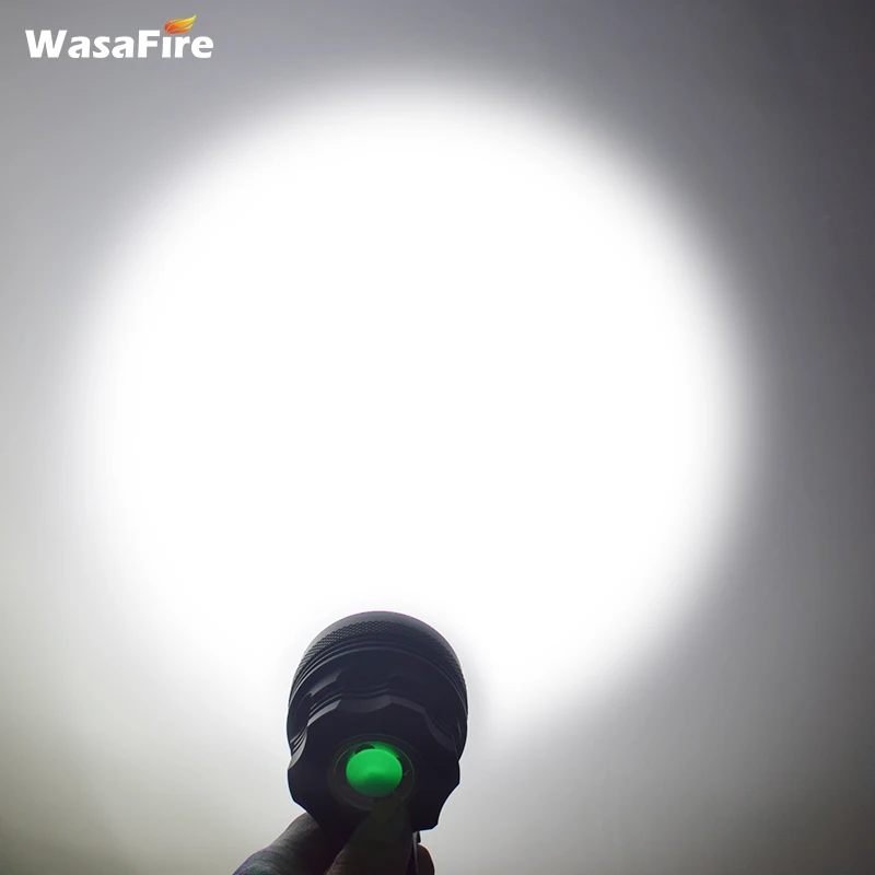 WasaFire 18000 люмен 9 * T6 светодиодный передний велосипедный светильник Головной