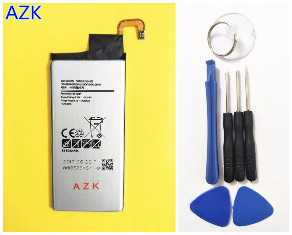 + Инструменты! АЗК EB BG925ABA BG925ABE батарея для Samsung GALAXY S6 край G9250 G925FQ G925F G925S S6Edge G925V G925A