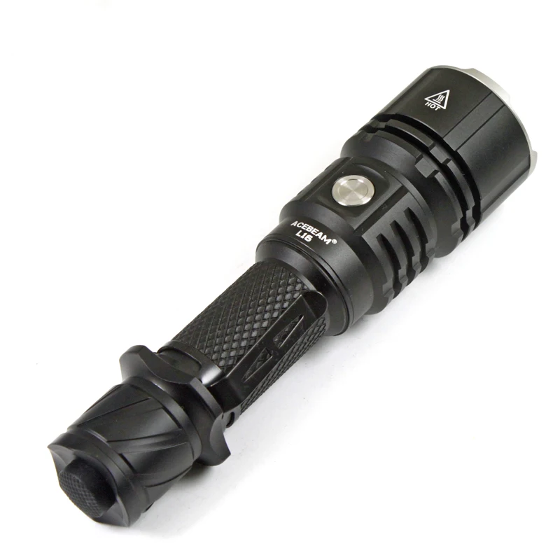 ACEBEAM L16 тактический фонарь XHP35 HI Светодиодный max 2000 люмен луч расстоянии 603 м факел