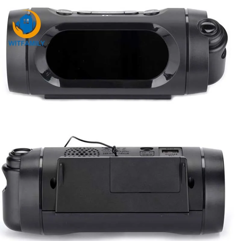 Домашняя интеллектуальная электронная проекция FM радиостанция рабочий день