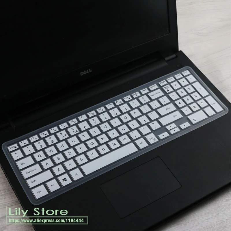 white Силиконовый чехол для нового Alienware M15 M17 версия i5-8300H i7-8750H игрового ноутбука 15 17 дюймов ноутбук Клавиатура Защитная крышка - Цвет: white
