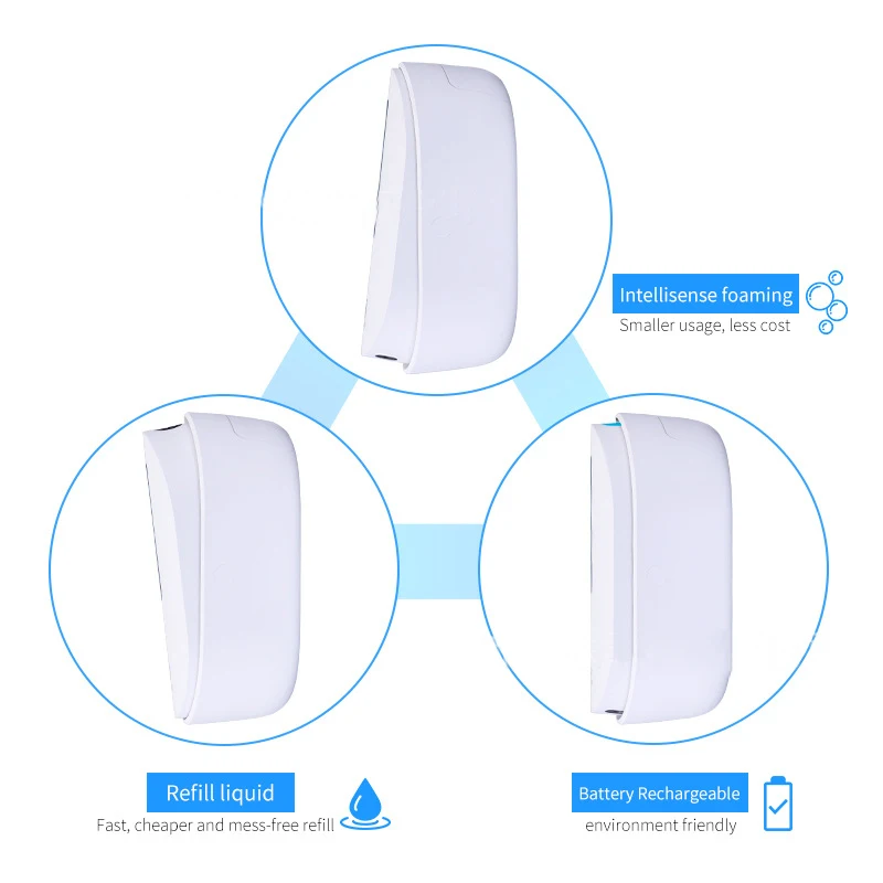 YFGXBHMX автоматический датчик для ванной комнаты дозатор мыла дома кухни ABS