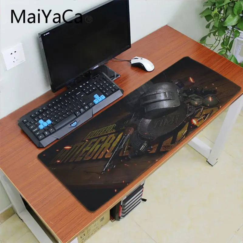 Lock Edge 30x80cm Игровой коврик Maiyaca PUBG Playerunknown's Battlegrounds, игровой коврик для мыши, игровой коврик для ноутбука, ПК, большой коврик для мыши, геймерский коврик для мыши - Цвет: Lock Edge 30x80cm