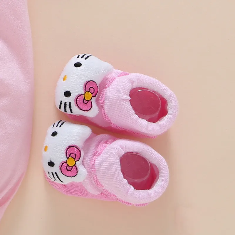 Розовая стильная одежда для маленьких девочек с принтом hello kitty мягкая хлопковая