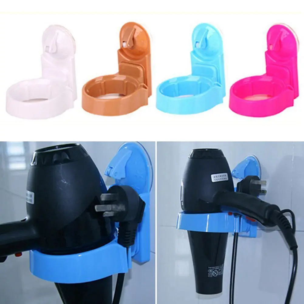 Домашняя Ванная комната настенное крепление на присоске держатель для волос