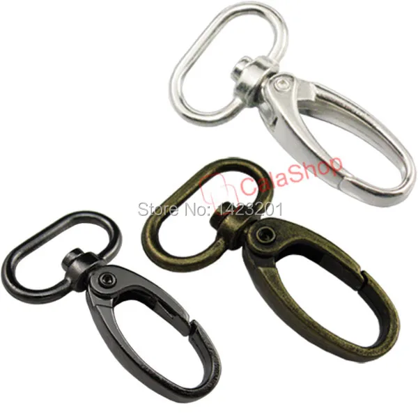50 шт 5/8 &quot16 мм Металлические вертлюжные застежки карабины Омаров и