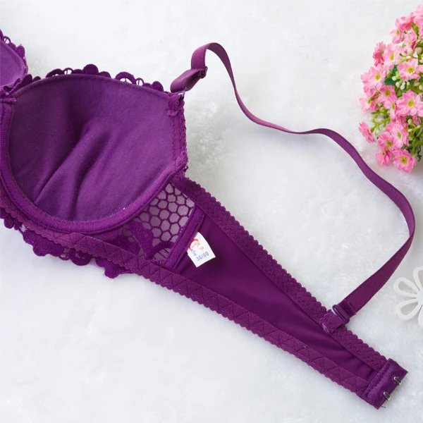 313Factory direct push dozen color polyester breathable sexy bra care gather shipping | Женская одежда