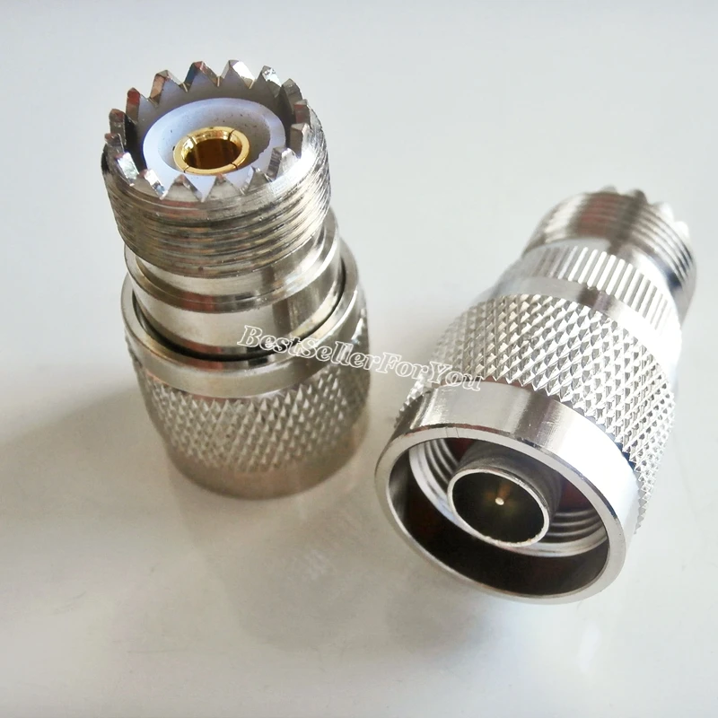 

1 шт., прямой штекер N на UHF SO-239, женский разъем SO239