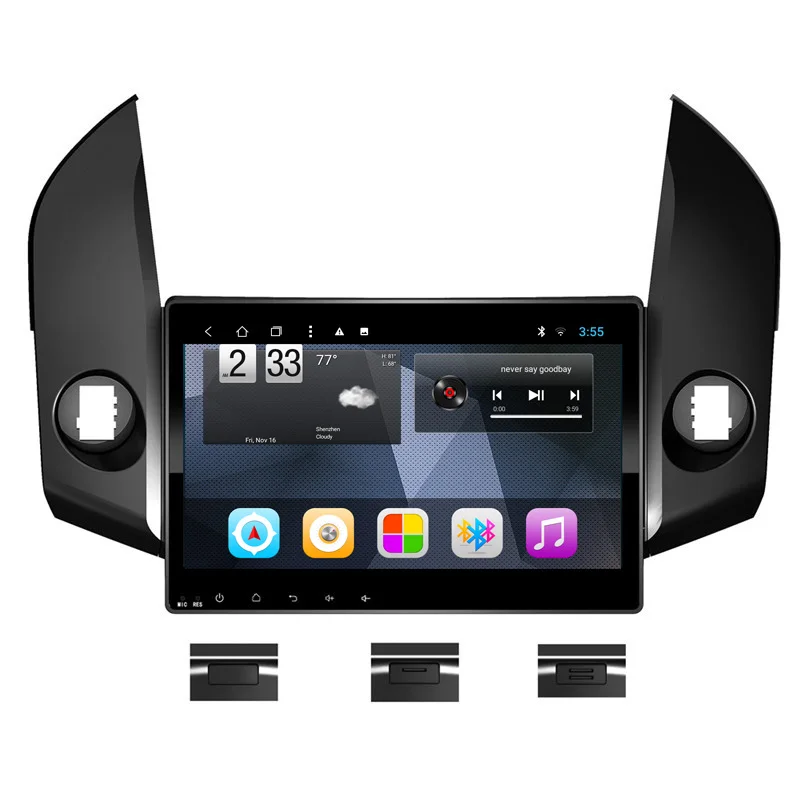 NaviTopia 10 1 дюймов Восьмиядерный Android 8 автомобильный dvd плеер для Toyota RAV4 2009 2010 2011 2012