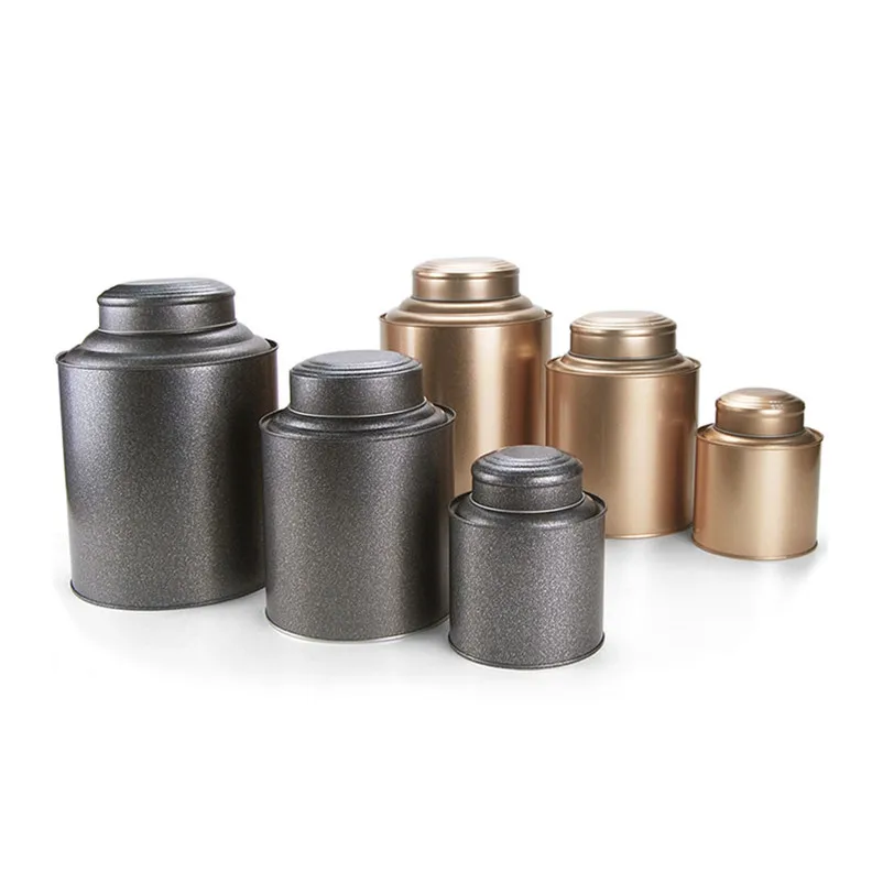 New tea box large can sealed tea canister jar for tie guan yin/puer/da hong pao moisture-proof empty tea cans