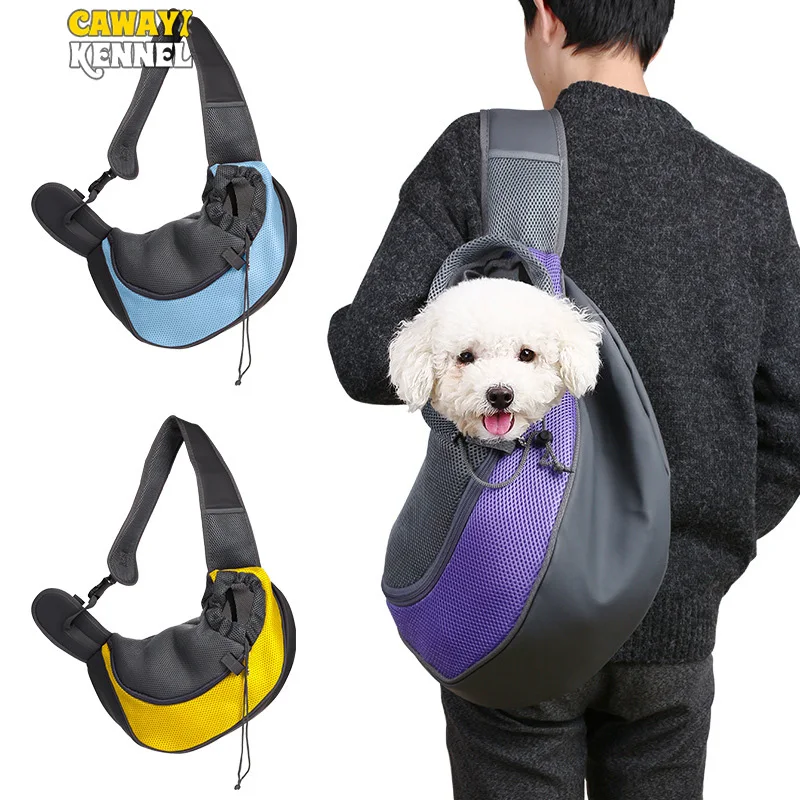 

CAWAYI KENNEL Carrying Bags for Small Dogs Cats Front side Shoulder Bag Dog Backpack Carriers mochila para perro honden tassen