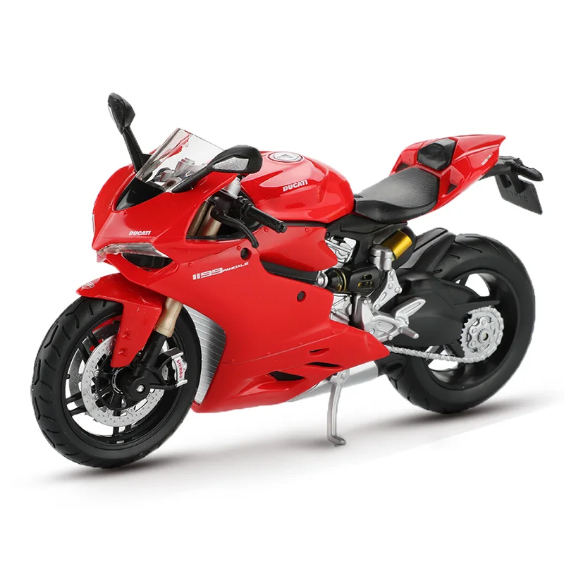 Red 1199 Maisto 1:12 мотор модель велосипеда игрушка Сплав мотоцикл гоночный автомобиль Транспортное средство 1199 мотоциклы, модели внедорожных автомобилей игрушки для детей - Цвет: Red 1199