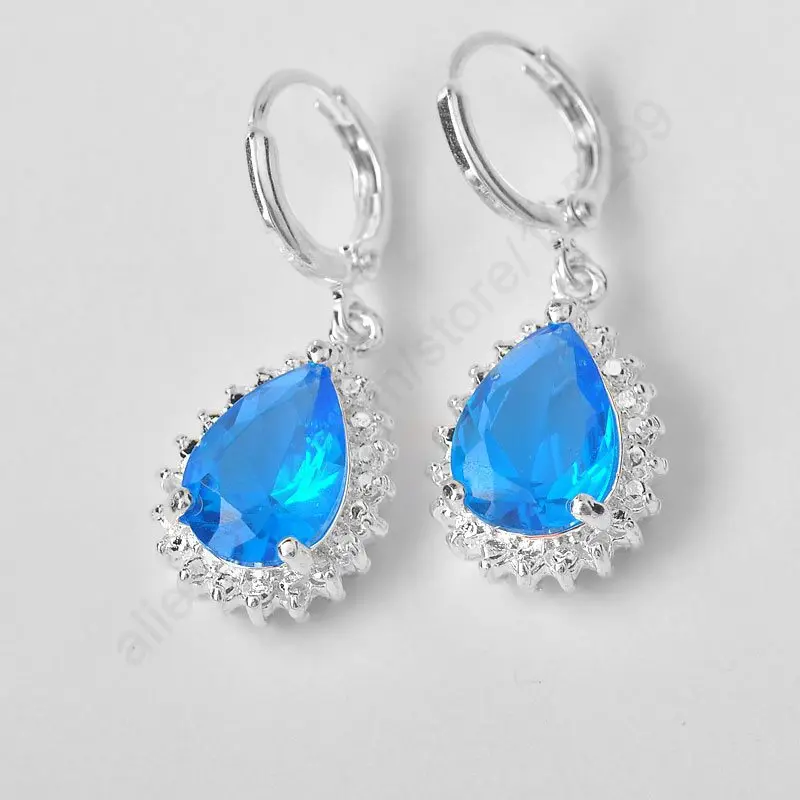 Женские серьги кольца из серебра 925 пробы с фианитами|sterling silver hoop earrings|silver earringshoop