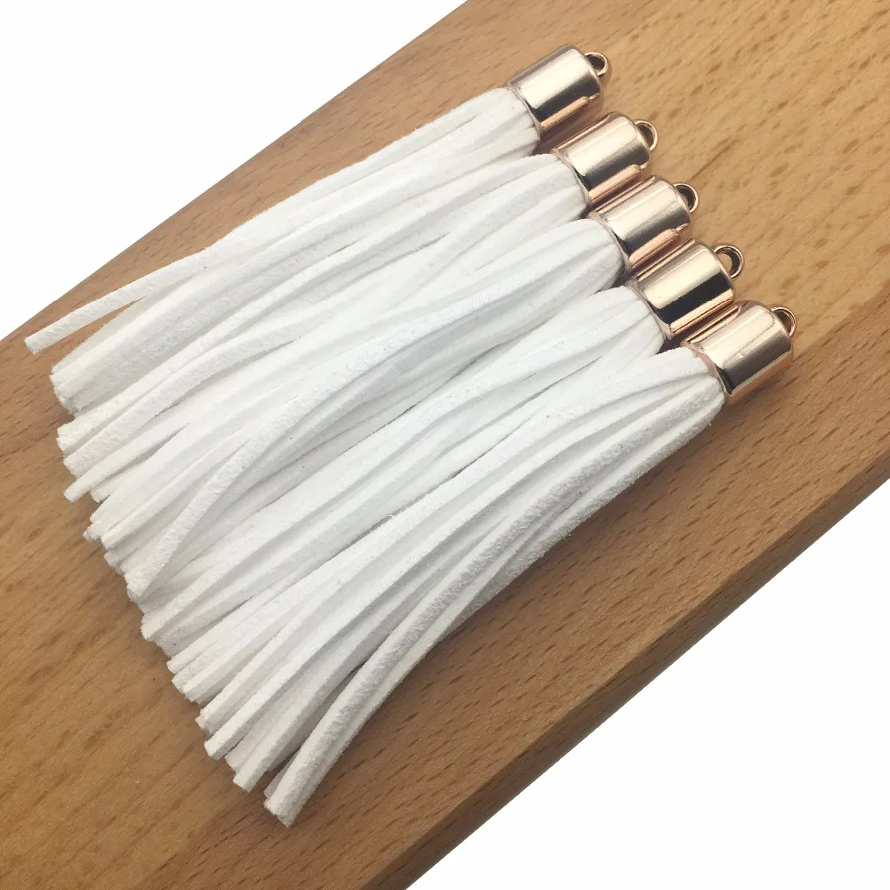 CHENGRUI L68 9cm suede tassels brush curtain craft earring findings fringe shadow curtains fabric 10pcs/bag | Дом и сад