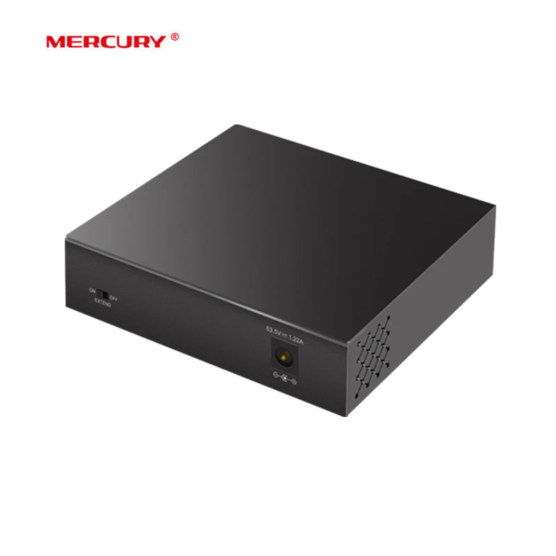 Mercury 5 портов 10/100 Мбит/с быстрая PoE переключатель питания через Ethernet стальная