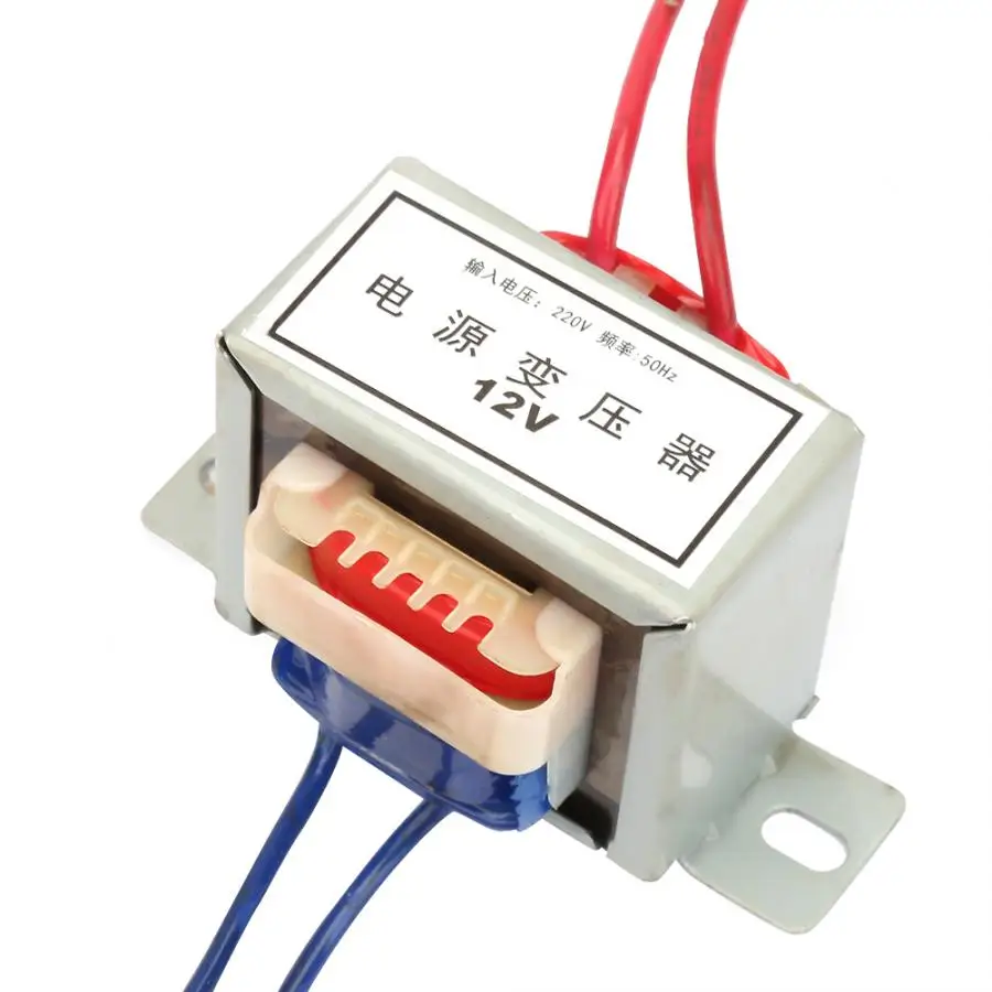 Высоковольтный трансформатор изоляции AC 12 V/24 V Выходное напряжение 10W Вход 220V 50Hz