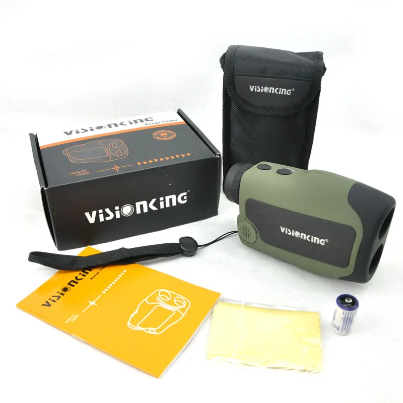 Visionking 6X25 600 м профессиональные дальномеры BAK4 метр дальность лазерный Монокуляр Дальномер Телескопы для охоты Гольф