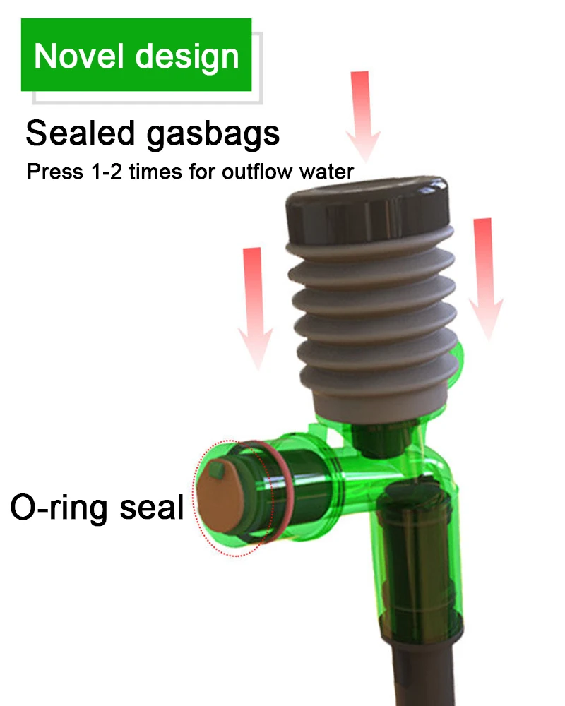 

High quality Aquarium tanks water changer,manual siphon pumping pipe,aquarium tanks cleaning tools,draining fish ecrement device