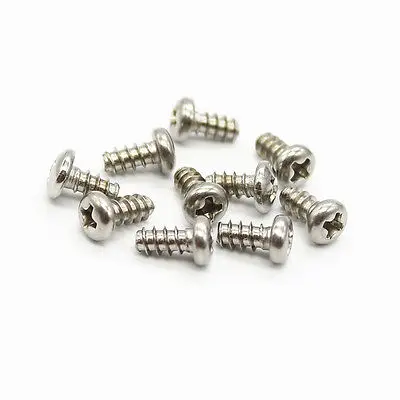 PB M3 * 10 Phillips круглый нарезной винт с плоским концом A2 SS Бесплатная доставка |