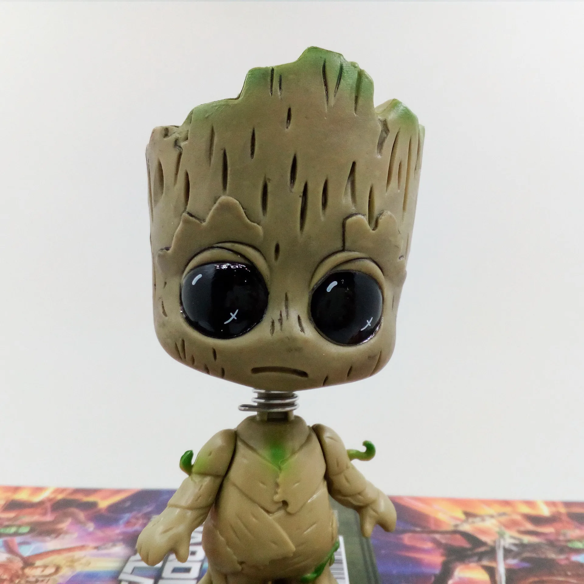 3 знака Marvel стражи галактики маленький милый малыш дерево человек виниловые