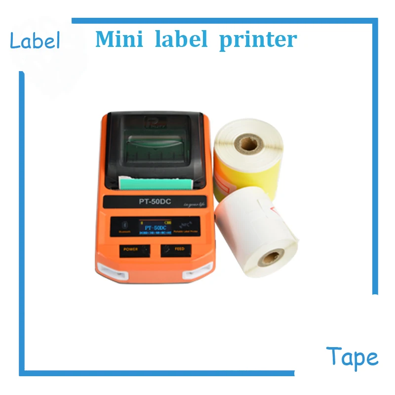 PT-50DC NEW Cable Label printer WIFI Remote Wireless Connection Printers Thermal for F-type T-type flat cable mark | Компьютеры и офис