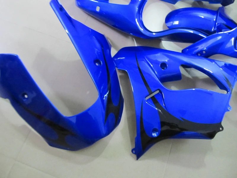 Motorcycle fairing kit for Kawasaki ninja ZX9R 2000 2001 blue fairings set 00 01 OT03 | Автомобили и мотоциклы